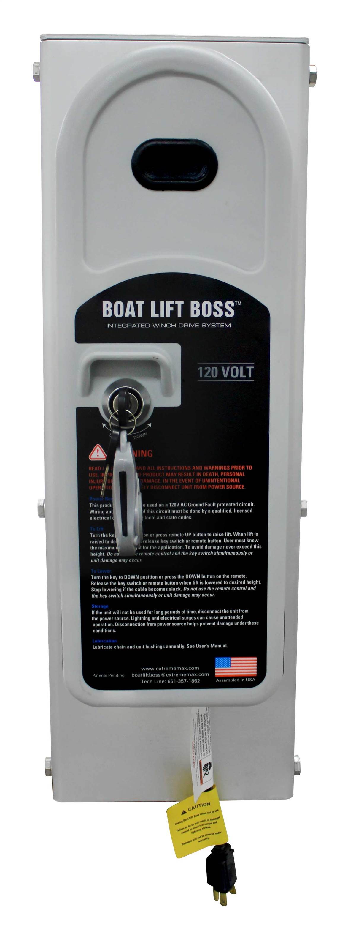 All Manufacturers | Power Unit | Integrated Winch | AC 120 Volt | Wireless Remote | 7500 lbs Capacity