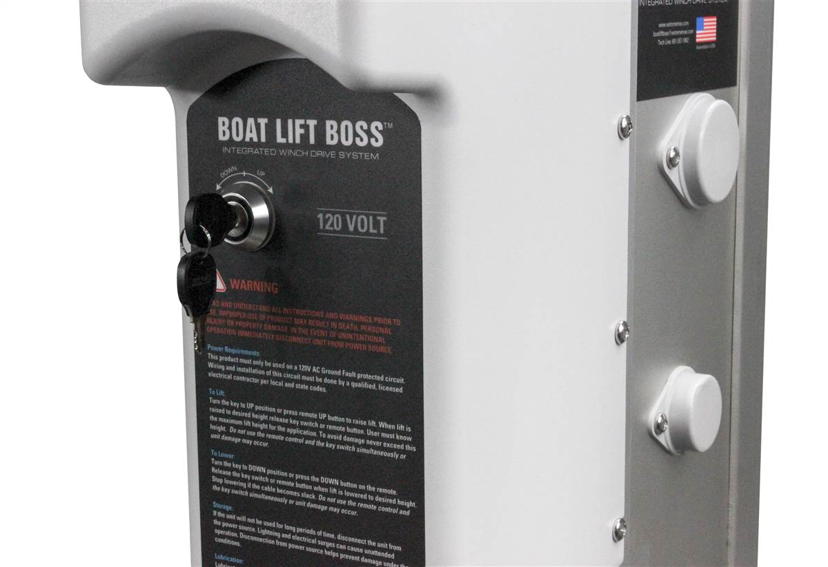 All Manufacturers | Power Unit | Integrated Winch | AC 120 Volt | Key Turn | 5000 lbs Capacity