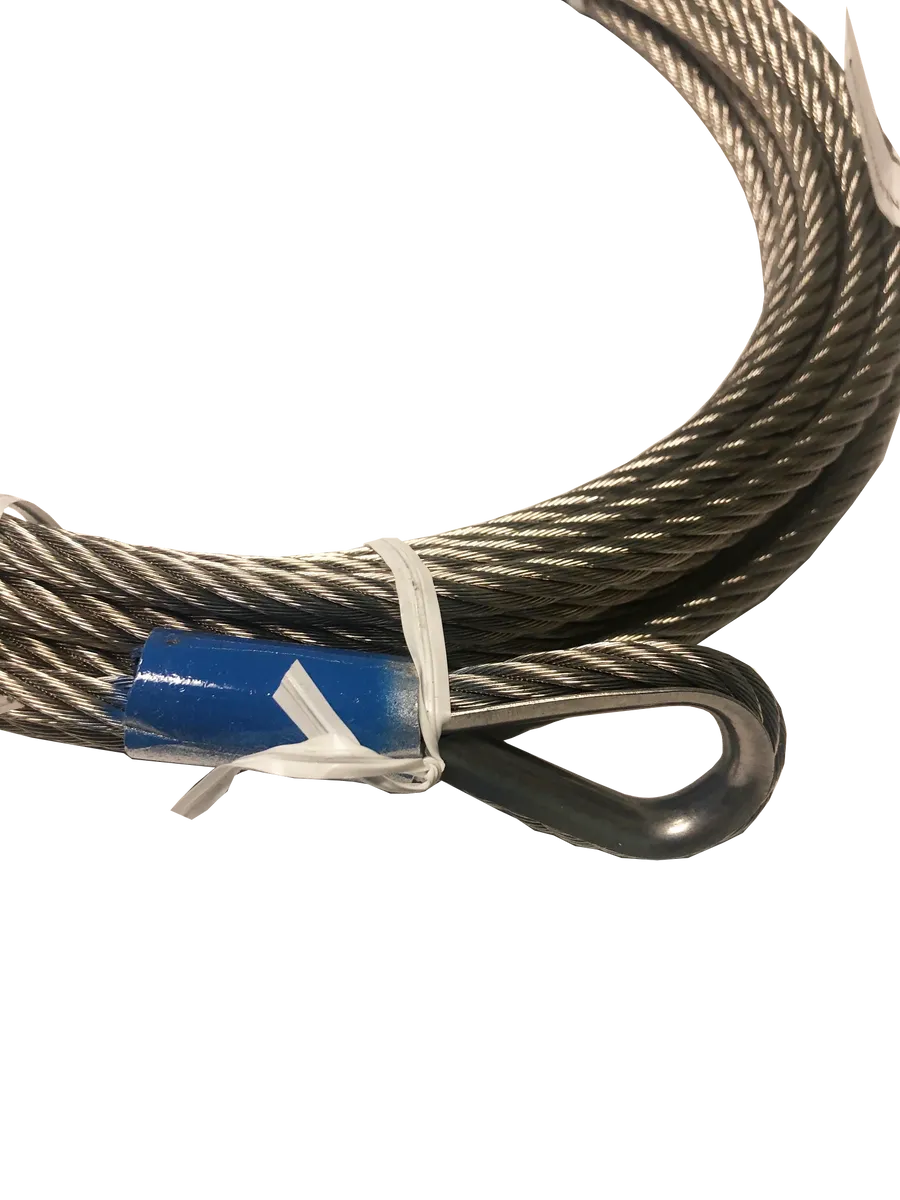 Harbor Master | Elite Lift | Cable | Winch Cable | HME 50-60 Winch Cable SSAC (5/16" x 27')
