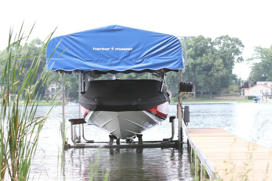 Harbor Master | Elite Canopy | Flat Face Hi-Profile End | 30' x 120" Canvas Only