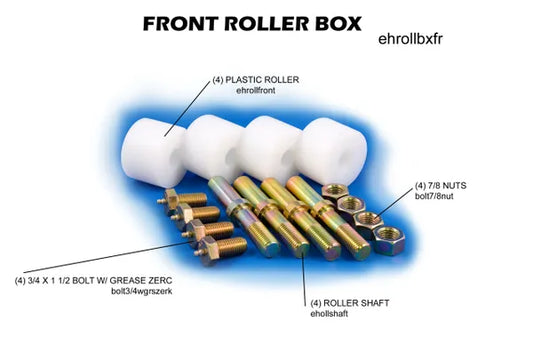 Harbor Master | Elite Lift | Rollers | Front Roller Kit 50-60 Next Gen