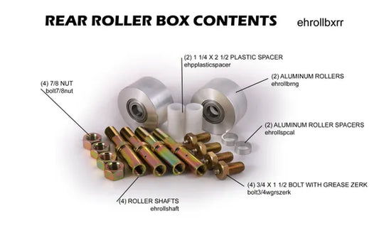 Harbor Master | Elite Lift | Rollers | Rear Roller Kit 15-60