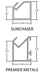 Sunchaser | Standard Canopy | 30' x 126" Canvas Only