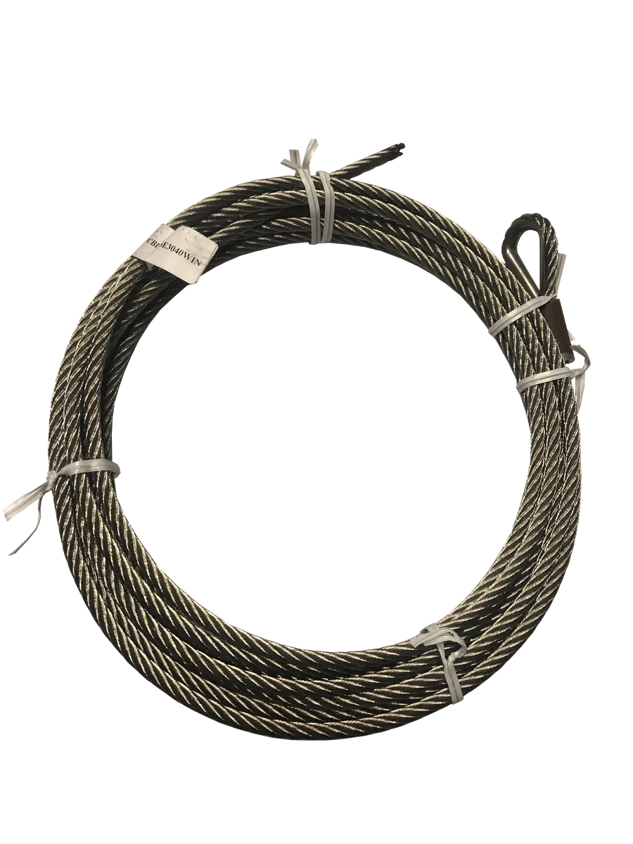 Harbor Master | Elite Lift | Cable | Winch Cable | HME 30-40 Winch Cable SSAC (5/16" x 25')